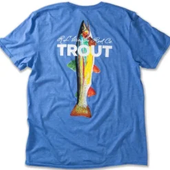 R.L. Winston Trout Tech T-Shirt Royal Blue - Your Premium Fishing Gear Store Rods Lines Baits Accessories* Shop All