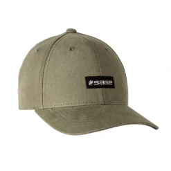 SAGE 6-Panel Hat Olive - Your Premium Fishing Gear Store Rods Lines Baits Accessories* Shop All