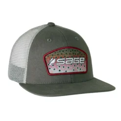 SAGE Patch Trucker Rainbow Charcoal - Your Premium Fishing Gear Store Rods Lines Baits Accessories* Shop All