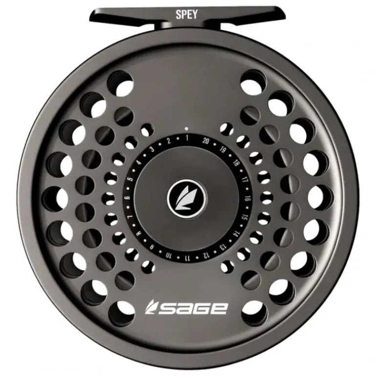 SAGE Spey II Reel Granite - Your Premium Fishing Gear Store Rods Lines Baits Accessories* Fishing Line