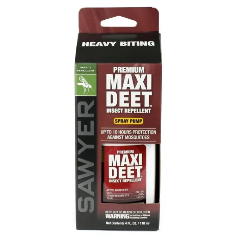 Sawyer Premium MAXI DEET Insect Repellent 4 oz Spray - Your Premium Fishing Gear Store Rods Lines Baits Accessories* Shop All