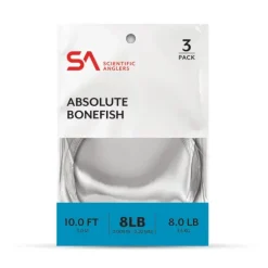 Scientific Anglers Absolute Bonefish Leader 10' 3-Pack - Your Premium Fishing Gear Store Rods Lines Baits Accessories* Shop All