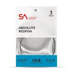 Scientific Anglers Absolute Redfish Leader 10' 3-Pack - Your Premium Fishing Gear Store Rods Lines Baits Accessories* Shop All
