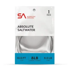 Scientific Anglers Absolute Saltwater Leader 10' Single - Your Premium Fishing Gear Store Rods Lines Baits Accessories* Shop All
