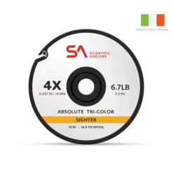 Scientific Anglers Absolute Tri-Colored Euro Sighter 10M Tippet - Your Premium Fishing Gear Store Rods Lines Baits Accessories* Shop All
