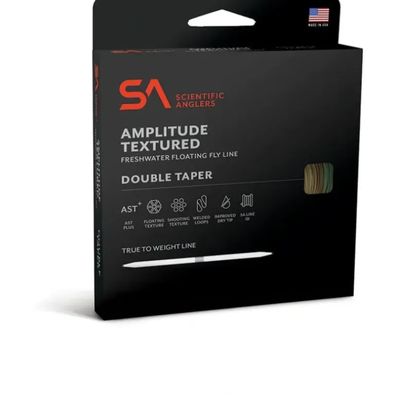 SCIENTIFIC ANGLERS AMPLITUDE DOUBLE TAPER - MIST GREEN / LEATHER / BUCKSKIN - Your Premium Fishing Gear Store Rods Lines Baits Accessories* Fishing Line