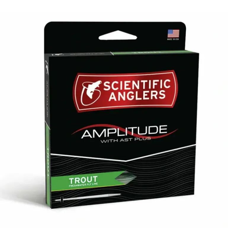 Scientific Anglers Amplitude Textured Trout Fly Line WF-7-F Moss/Mist Green/Willow - Your Premium Fishing Gear Store Rods Lines Baits Accessories* Fishing Line