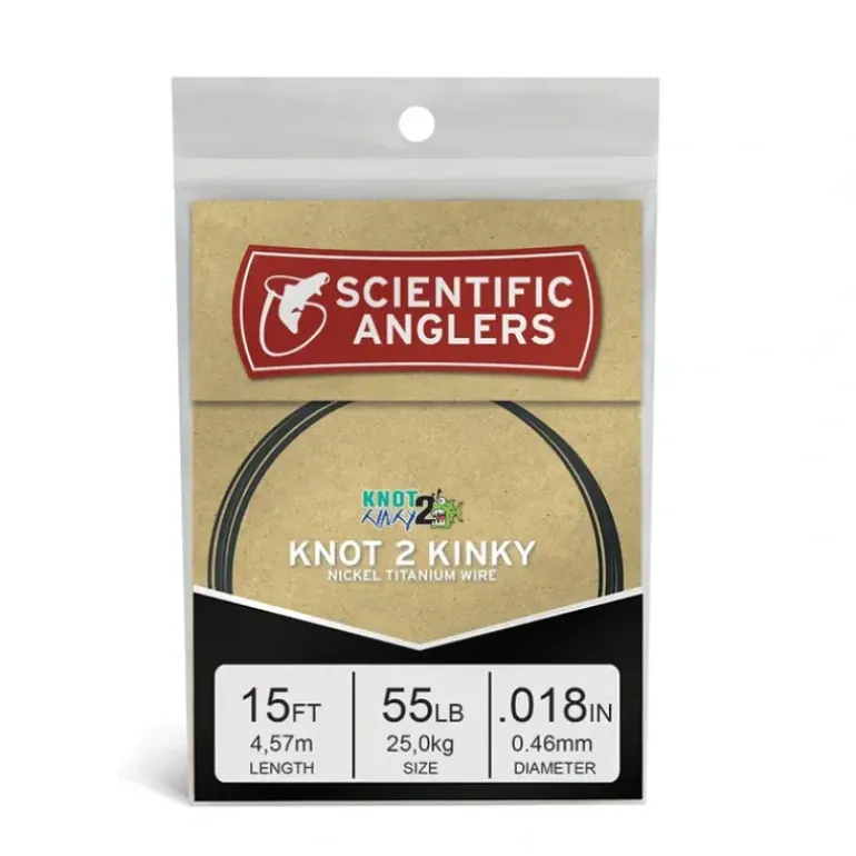 Scientific Anglers Knot 2 Kinky Wire - Your Premium Fishing Gear Store Rods Lines Baits Accessories* Shop All