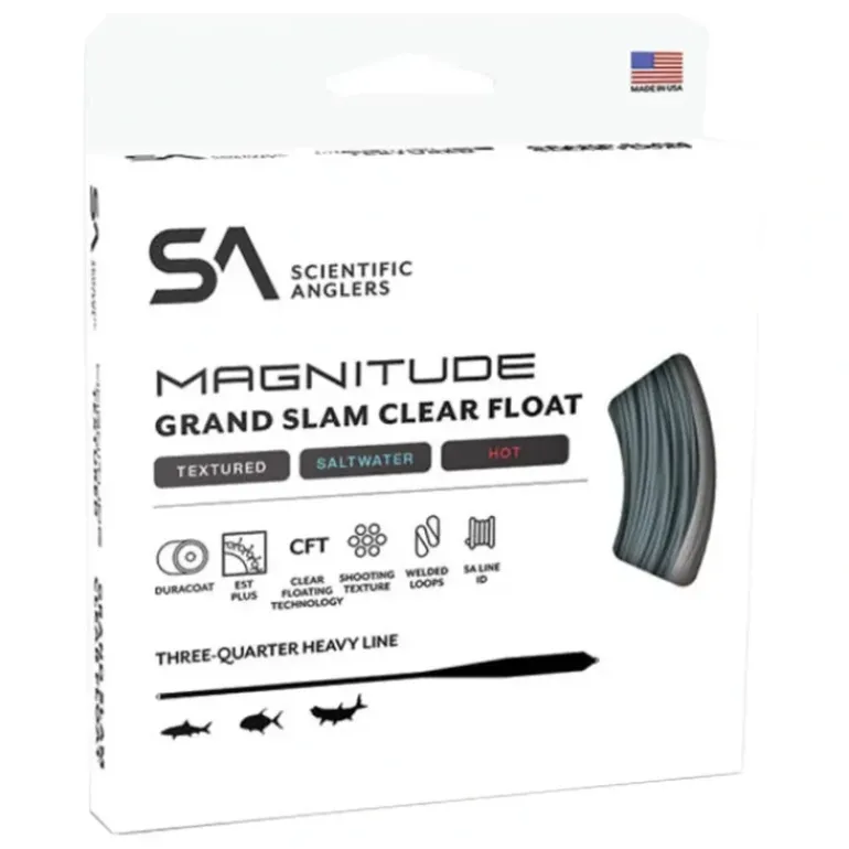 Scientific Anglers Magnitude Textured Grand Slam Fly Line 10' Clear Tip - Your Premium Fishing Gear Store Rods Lines Baits Accessories* Fishing Line