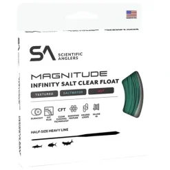Scientific Anglers Magnitude Textured Infinity Salt Fly Line Full Clear - Your Premium Fishing Gear Store Rods Lines Baits Accessories* Fishing Line