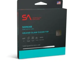 SCIENTIFIC ANGLERS SONAR GRAND SLAM CLEAR TIP - PALE YELLOW / SAND / CLEAR - Your Premium Fishing Gear Store Rods Lines Baits Accessories* Fishing Line