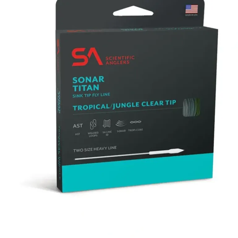 SCIENTIFIC ANGLERS SONAR TROPICAL TITAN TAPER CLEAR TIP - Your Premium Fishing Gear Store Rods Lines Baits Accessories* Fishing Line