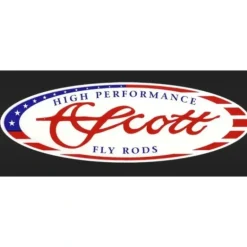 Scott Fly Rods American Flag Sticker - Your Premium Fishing Gear Store Rods Lines Baits Accessories* Rods
