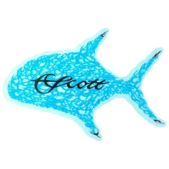 Scott Permit Sticker - Your Premium Fishing Gear Store Rods Lines Baits Accessories* Shop All