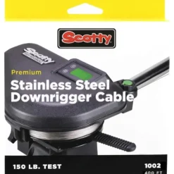 Scotty Premium Stainless Steel Downrigger Cable, 150lb Test, 400ft - Your Premium Fishing Gear Store Rods Lines Baits Accessories* Shop All