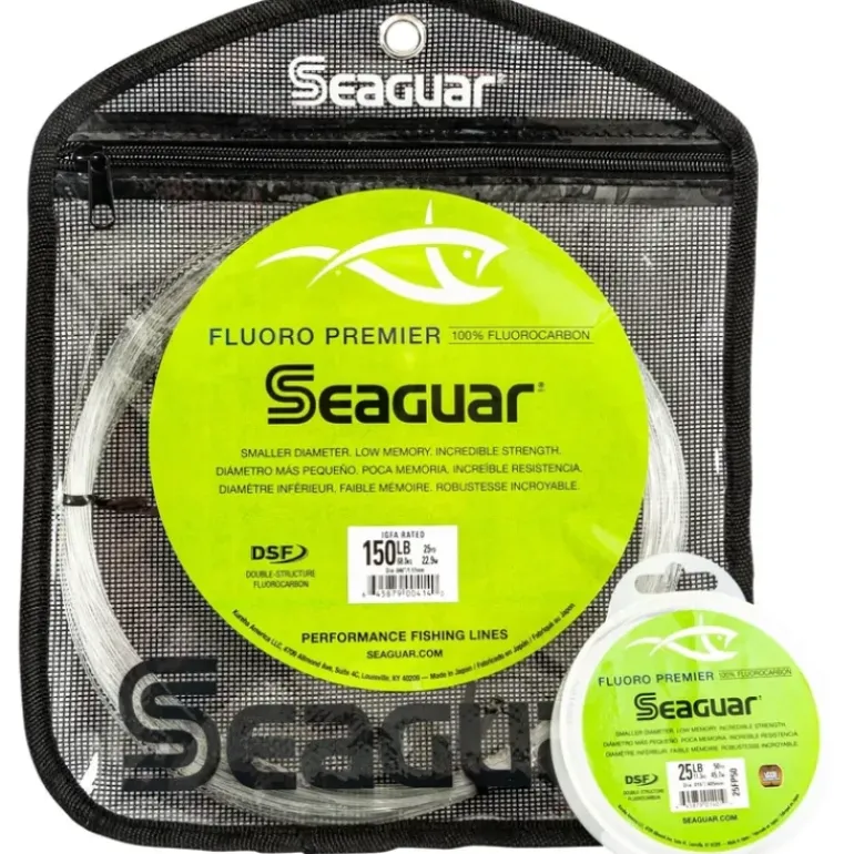 Seaguar Fluorocarbon Leader Line spool 40lb 25yd Blue label 100% Spool PREMIER - Your Premium Fishing Gear Store Rods Lines Baits Accessories* Fishing Line