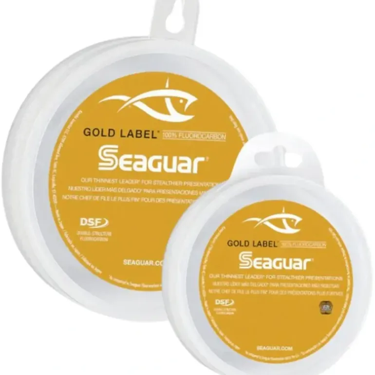 Seaguar Gold Label 100% Fluorocarbon Leader Clear 50lb 50yd - Your Premium Fishing Gear Store Rods Lines Baits Accessories* Bait