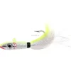 Sea Striker Bucktail Big Game Jig with Rattle/Grub Keeper, 6oz, 9/0, Chartreuse - Your Premium Fishing Gear Store Rods Lines Baits Accessories* Shop All