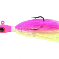 Sea Striker Bugeye Jig, 4 oz, Electric Chicken - Your Premium Fishing Gear Store Rods Lines Baits Accessories* Shop All