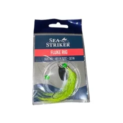 Sea Striker Fluke Rig Bucktail w/ Spin Blade (Assorted Colors/Sizes) - Your Premium Fishing Gear Store Rods Lines Baits Accessories* Shop All