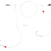 Sea Striker Spot/Mullet/Pompano Rig 2-Drop #6 Nickel Wide Gap Hooks - Your Premium Fishing Gear Store Rods Lines Baits Accessories* Shop All