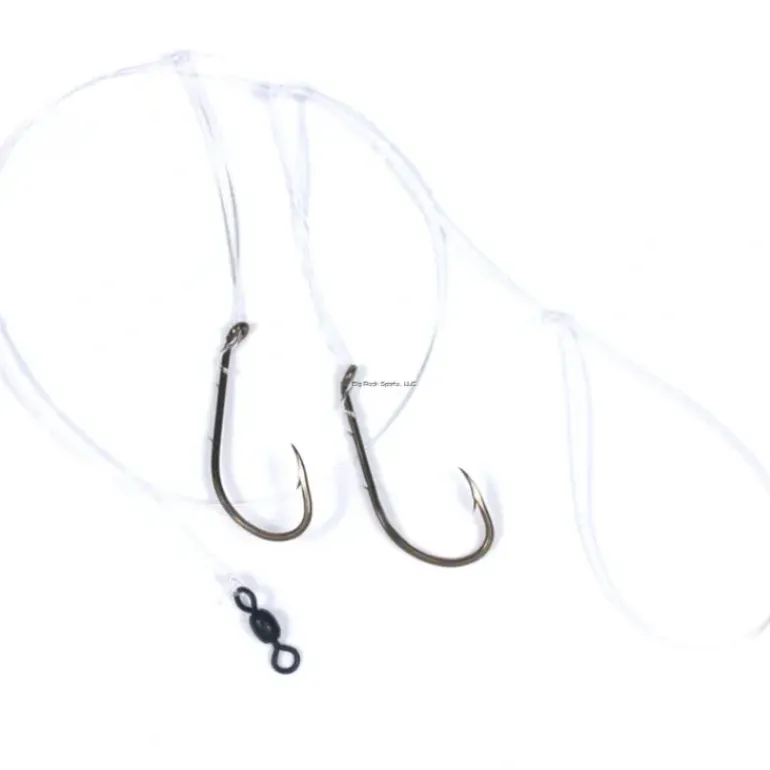 Sea Striker Striper Hi-Lo Clam Rig with 2 Bronze Bait Holder Hooks - Your Premium Fishing Gear Store Rods Lines Baits Accessories* Bait