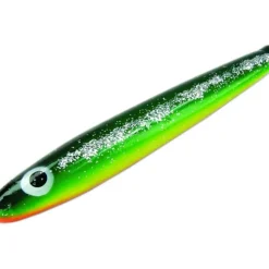 Sea Striker Unrigged Cedar Plug, 6", Black/Green/Yellow/Orange - Your Premium Fishing Gear Store Rods Lines Baits Accessories* Shop All