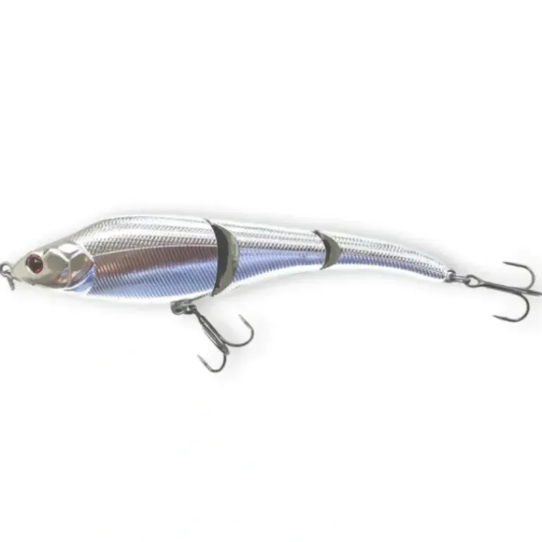 Sebile Magic Swimmer 145mm Fast Sinking Lure Chrome MS-145-FSK-CHR - Your Premium Fishing Gear Store Rods Lines Baits Accessories* Shop All