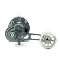Seigler R002R-CA SG Small Game- CA Long Handle SmkSil Lever Drag right Hand Reel - Your Premium Fishing Gear Store Rods Lines Baits Accessories* Shop All