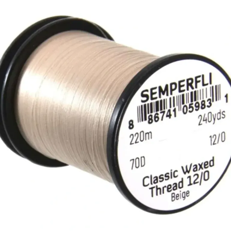 Semperfli Classic Waxed Thread 12/0 - Your Premium Fishing Gear Store Rods Lines Baits Accessories* Fly Fishing
