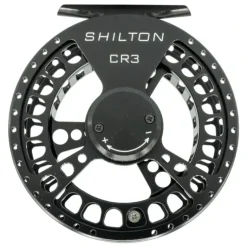 Shilton CR3 (5-6wt) Reel Black Left Hand - Your Premium Fishing Gear Store Rods Lines Baits Accessories* Fishing Line