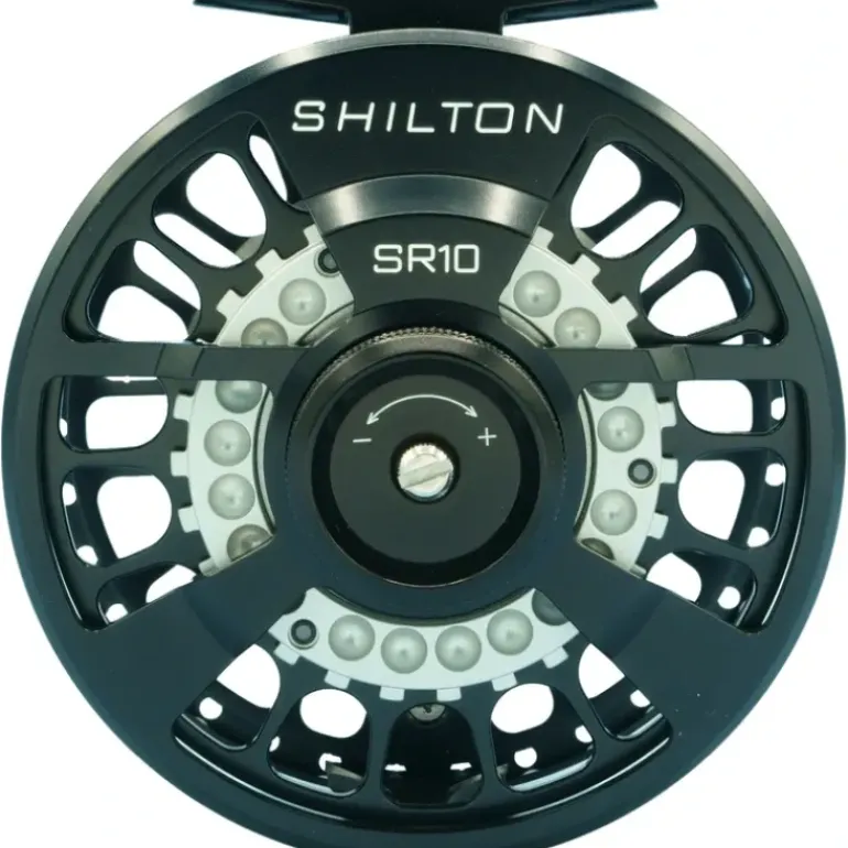 Shilton SR10 (10-11wt) Reel Black - Your Premium Fishing Gear Store Rods Lines Baits Accessories* Shop All