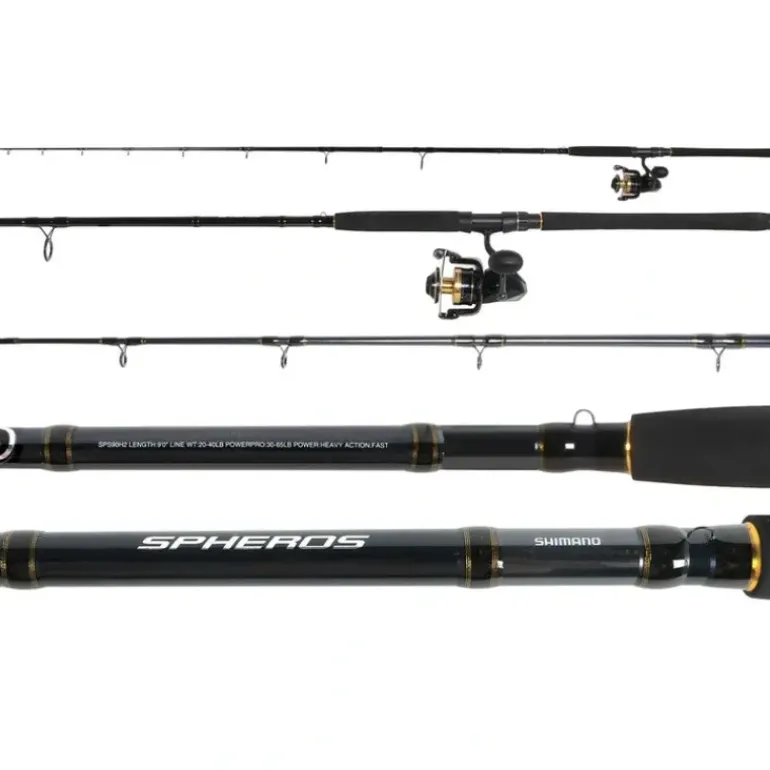 Shimano PSPSW8000HGASPS90H2 Spheros Saltwater Spinning Combo 9' - Your Premium Fishing Gear Store Rods Lines Baits Accessories* Bait