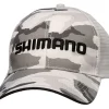 Shimano Smokey Trucker Cap, Camo White, One Size Fits Most - Your Premium Fishing Gear Store Rods Lines Baits Accessories* Shop All