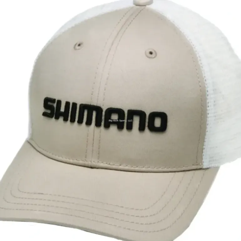 Shimano Smokey Trucker Cap, Stone - Your Premium Fishing Gear Store Rods Lines Baits Accessories* Fishing Line