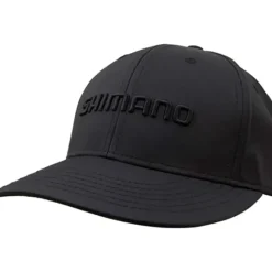 Shimano Blackout Performance Adjustable snapback cap, Black - Your Premium Fishing Gear Store Rods Lines Baits Accessories* Shop All
