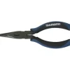 Shimano Brutas Long Nose Pliers, Gray/Blue Handles, Black Nickel - Your Premium Fishing Gear Store Rods Lines Baits Accessories* Shop All