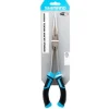 Shimano Brutas, 11", Needle Nose Pliers, Blk/Cyan Handles, High Carbon Steel - Your Premium Fishing Gear Store Rods Lines Baits Accessories* Shop All
