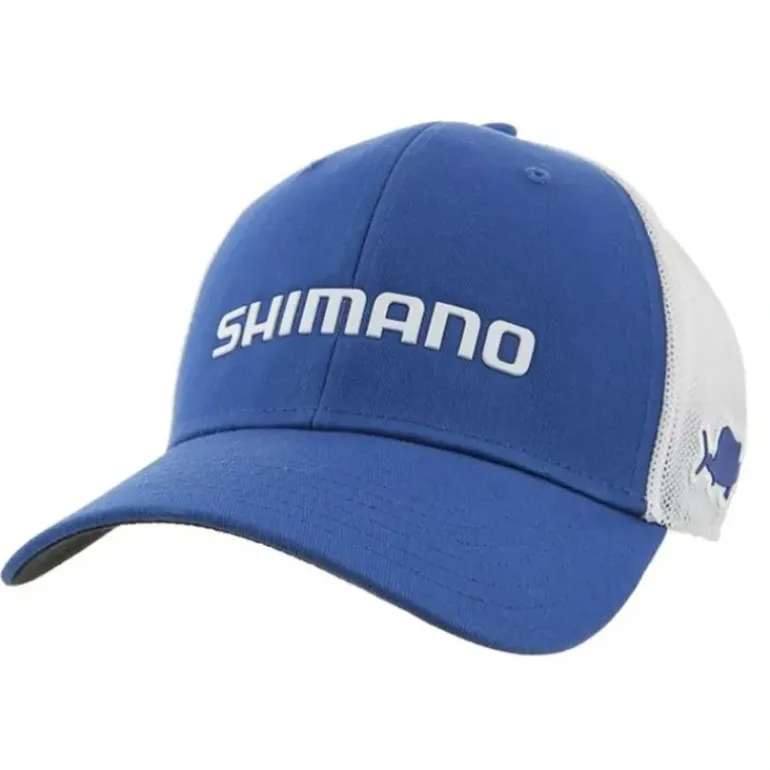 Shimano Florida State Trucker Cap, Adjustable snapback closure, Royal Blue - Your Premium Fishing Gear Store Rods Lines Baits Accessories* Shop All