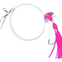 Shur Strike Spin-Glo Fluke Rig, Nickel Wide Gap Hook, Pink - Your Premium Fishing Gear Store Rods Lines Baits Accessories* Shop All