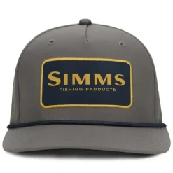 Simms Captain's Cap Steel Grey - Your Premium Fishing Gear Store Rods Lines Baits Accessories* Shop All