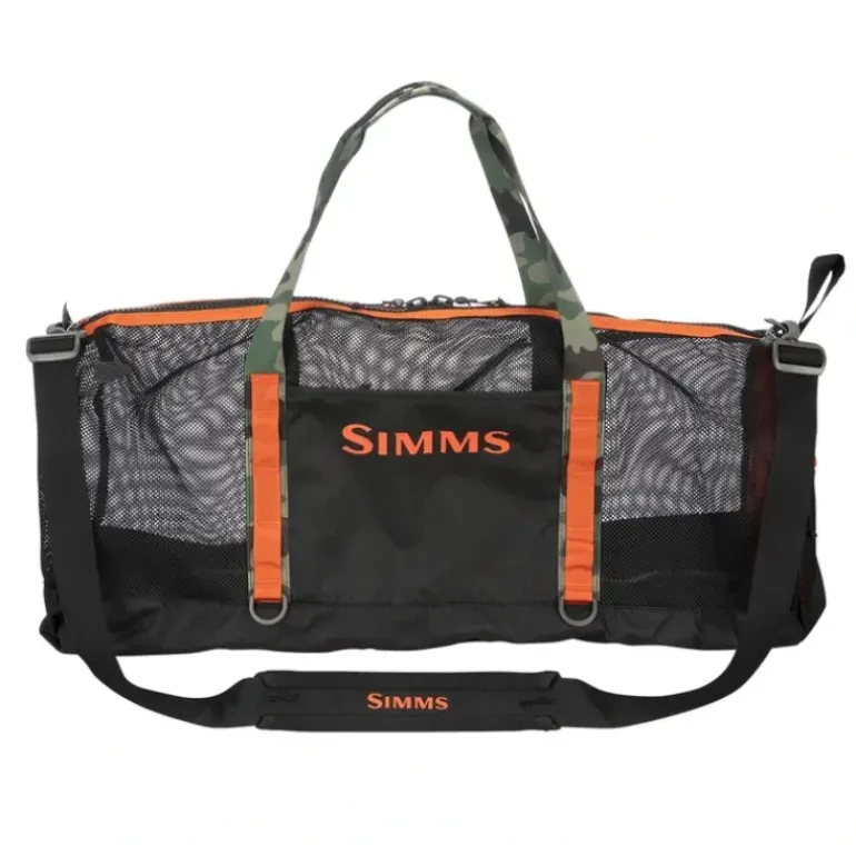 Simms Challenger Mesh Duffel 60L - Your Premium Fishing Gear Store Rods Lines Baits Accessories* Fishing Line