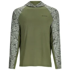 Simms Challenger Solar Hoody Dark Clover/Ghost Camo Clover - Your Premium Fishing Gear Store Rods Lines Baits Accessories* Shop All