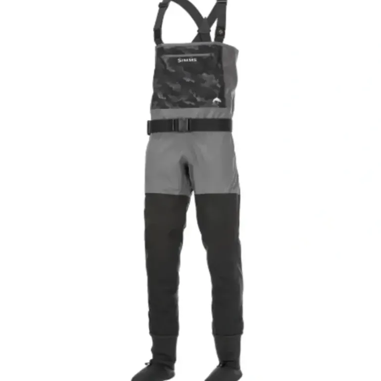 Simms Classic Guide Wader- Stockingfoot - Carbon - Your Premium Fishing Gear Store Rods Lines Baits Accessories* Shop All