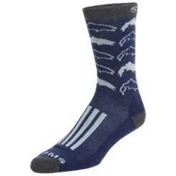 Simms Daily Sock Navy - Your Premium Fishing Gear Store Rods Lines Baits Accessories* Shop All