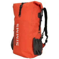 Simms Dry Creek Rolltop Backpack Simms Orange - Your Premium Fishing Gear Store Rods Lines Baits Accessories* Fly Fishing