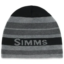 Simms Everyday Beanie Carbon Stripe - Your Premium Fishing Gear Store Rods Lines Baits Accessories* Fishing Line