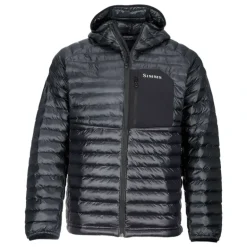 Simms Exstream Hooded Jacket - Black - Your Premium Fishing Gear Store Rods Lines Baits Accessories* Shop All
