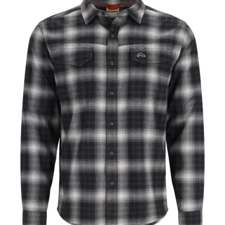 Simms Gallatin Flannel Long Sleeve Shirt Sale - Your Premium Fishing Gear Store Rods Lines Baits Accessories* Fly Fishing