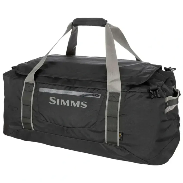 Simms GTS Gear Duffel 80 L Carbon - Your Premium Fishing Gear Store Rods Lines Baits Accessories* Shop All